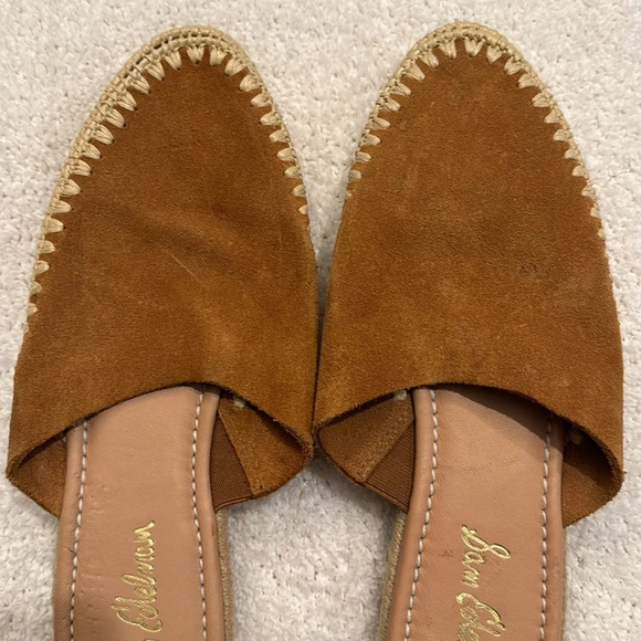 Sam Edelman Suede Espadrille Mules - Picture 7 of 7